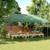 Image de Tente De Réception Pliable Escamotable Vert 580x292x315 Cm Vidaxl