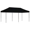 Image de Tente De Réception Pliable Escamotable Noir 580x292x315 Cm Vidaxl