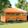 Image de Tente De Réception Pliable Escamotable Avec 3 Parois Latérales Vidaxl