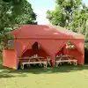 Image de Tente De Réception Pliable Escamotable Avec 4 Parois Latérales Vidaxl