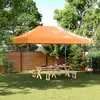 Image de Tente De Réception Pliable Escamotable Orange 440x292x315 Cm Vidaxl