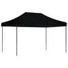 Image de Tente De Réception Pliable Escamotable Noir 440x292x315 Cm Vidaxl