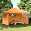 Image de Tente De Réception Pliable Escamotable Avec 3 Parois Latérales Vidaxl
