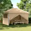 Image de Tente De Réception Pliable Escamotable Avec 4 Parois Latérales Vidaxl