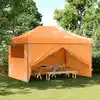 Image de Tente De Réception Pliable Escamotable Avec 4 Parois Latérales Vidaxl