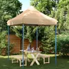 Image de Tente De Réception Pliable Escamotable Beige 200x200x306 Cm Vidaxl