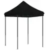 Image de Tente De Réception Pliable Escamotable Noir 200x200x306 Cm Vidaxl