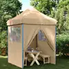 Image de Tente De Réception Pliable Escamotable Avec 4 Parois Latérales Vidaxl