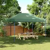 Image de Tente De Réception Pliable Escamotable Vert 410x279x315 Cm Vidaxl