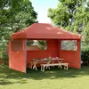 Image de Tente De Réception Pliable Escamotable Avec 3 Parois Latérales Vidaxl