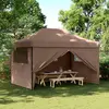 Image de Tente De Réception Pliable Escamotable Avec 4 Parois Latérales Vidaxl