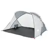 Image de Vidaxl tente de plage 2 personnes gris escamotable imperméable