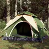 Image de vidaXL Tente de camping à dôme 4 personnes vert libération rapide 4004181