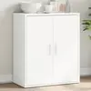Image de Buffet Blanc 60x31x70 Cm Bois D'ingénierie Vidaxl