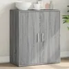 Image de vidaXL Buffet sonoma gris 60x31x70 cm bois dingénierie armoire de rangement meuble dentrée meuble dappoint meuble de 840462