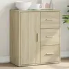 Image de Buffet Chêne Sonoma 60x31x70 Cm Bois D'ingénierie Vidaxl