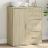 Image de vidaXL Buffet chêne sonoma 60x31x70 cm bois dingénierie 840480