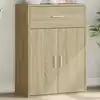 Image de Buffet Chêne Sonoma 60x30x84 Cm Bois D'ingénierie Vidaxl
