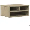 Image de Support dimprimante - vidaXL - Chêne Sonoma - Bois dingénierie - 49x40x225 cm - Organisateur multifonctionnel