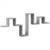 Image de Étagère Murale Sonoma Gris 104,5x10x43 Cm Bois D'ingénierie Vidaxl