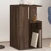 Image de Table D'appoint Chêne Marron 35x35x60 Cm Bois D'ingénierie Vidaxl
