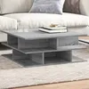 Image de vidaXL Table basse sonoma gris 70x70x29 cm bois dingénierie table latérale table de salon table daccent bout de 840749