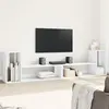 Image de Meubles Tv 2 Pcs Blanc 100x30x50 Cm Bois D'ingénierie Vidaxl