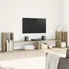Image de Meubles Tv 2 Pcs Chêne Sonoma 100x30x50 Cm Bois D'ingénierie Vidaxl