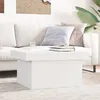 Image de vidaXL Table basse blanc 100x55x40 cm bois dingénierie table latérale table de salon table daccent bout de canapé 840870