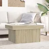 Image de vidaXL Table basse chêne sonoma 100x55x40 cm bois dingénierie table latérale table de salon table daccent bout de 840872