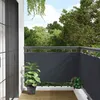 Image de vidaXL Écran dintimité de balcon anthracite 500x90 cm PVC rouleau de clôture bande de clôture écran de clôture 4005430