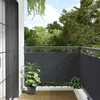 Image de vidaXL Écran dintimité de balcon anthracite 600x90 cm PVC rouleau de clôture bande de clôture écran de clôture 4005431