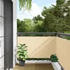 Image de vidaXL Écran dintimité de balcon crème 600x90 cm PVC rouleau de clôture bande de clôture écran de clôture dintimité 4005447