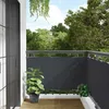 Image de vidaXL Écran dintimité de balcon anthracite 300x120 cm PVC rouleau de clôture bande de clôture écran de clôture 4005484