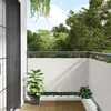 Image de vidaXL Écran dintimité de balcon blanc 600x120 cm PVC rouleau de clôture bande de clôture écran de clôture dintimité 4005511