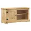 Image de Vidaxl meuble tv corona 100x40x52 cm bois de pin massif