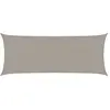 Image de Voile D'ombrage 160 G/m² Rectangulaire Gris Clair 2x5 M Pehd Vidaxl