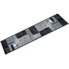 Image de Tapis De Cuisine Lavable Imprimé Wine Gris 60x300 Cm Velours Vidaxl