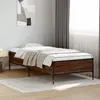 Image de Cadre De Lit Sans Matelas Chêne Marron 100x200 Cm Vidaxl