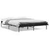 Image de Vidaxl cadre de lit sans matelas noir 140x200 cm