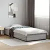 Image de Cadre De Lit Sans Matelas Sonoma Gris 90x190 Cm Vidaxl