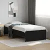 Image de Cadre De Lit Sans Matelas Noir 75x190 Cm Vidaxl