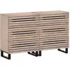 Image de Buffets 2 Pcs 60x34x75 Cm Bois Massif De Manguier Vidaxl