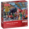 Image de Falcon De Luxe Falcon - Santa At The Station (1000 Pièces)