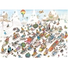 Image de Jumbo Puzzle It's All Going Downhill - 1000 Pièces - Carton Humoristique
