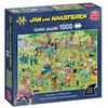 Image de Jumbo Puzzle Jan Van Haasteren Parcours Chiens 1000 Pièces Cartoon