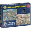 Image de Jumbo Puzzle Jan Van Haasteren Diy Shop - Puzzle 2x1000 Pièces