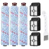 Image de Remplacements Compatibles pour Bissell CrossWave 3Rouleaux de Brosse Multi-Surfaces 1868+ 3Filtre à Vide ACCESSOIRE D’ASPIRATION