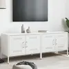 Image de Meubles Tv 2 Pcs Blanc 68x39x50,5 Cm Acier Vidaxl