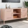 Image de Meuble Tv Rose 100,5x39x50,5 Cm Acier Vidaxl